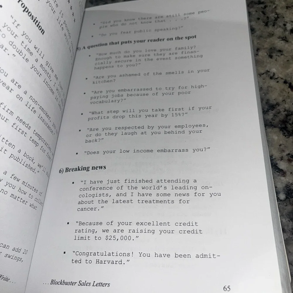 How to Write Blockbuster Sales Letters - Paperback, by Hart Benjamin - Good